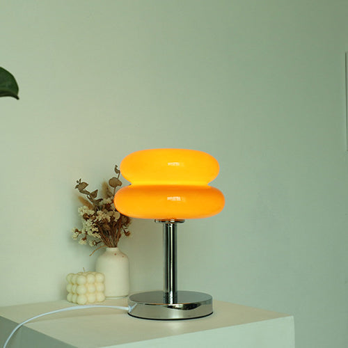 Modern Glass Tart Design 1-Light Table Lamp Lumendat