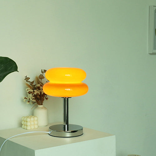 Modern Glass Tart Design 1-Light Table Lamp Lumendat