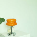 Modern Glass Tart Design 1-Light Table Lamp Lumendat