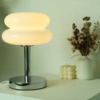 Modern Glass Tart Design 1-Light Table Lamp Lumendat