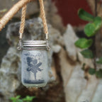 Solar Creative Fairy Frosted Glass Jar LED Outdoor Light Lumendat