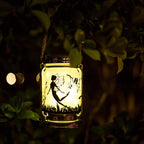 Solar Creative Fairy Frosted Glass Jar LED Outdoor Light Lumendat