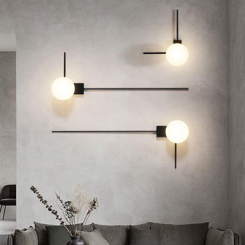 Nordic Industrial Retro Combination Graphic 1-Light Wall Sconce Lamp Lumendat