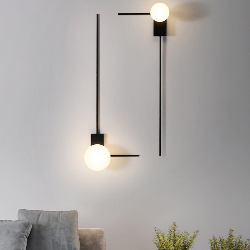 Nordic Industrial Retro Combination Graphic 1-Light Wall Sconce Lamp Lumendat