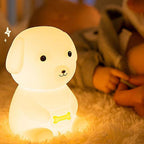 Lumendat Creative Silicone Puppy LED Night Light Table Lamp Lumendat