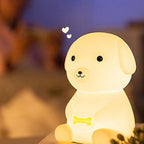 Lumendat Creative Silicone Puppy LED Night Light Table Lamp Lumendat