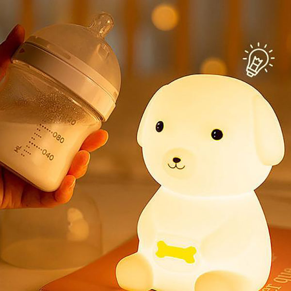Lumendat Creative Silicone Puppy LED Night Light Table Lamp Lumendat
