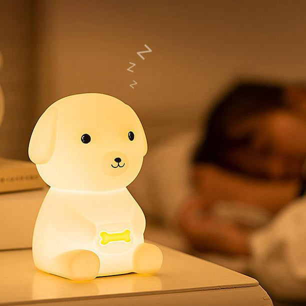Lumendat Creative Silicone Puppy LED Night Light Table Lamp Lumendat
