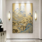 Modern Luxury Long Glass Column Design LED Wall Sconce Lamp Lumendat