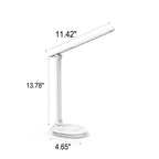 Modern Double Folding Eye Care Wireless Rechargeable LED Desk Lamp Lumendat