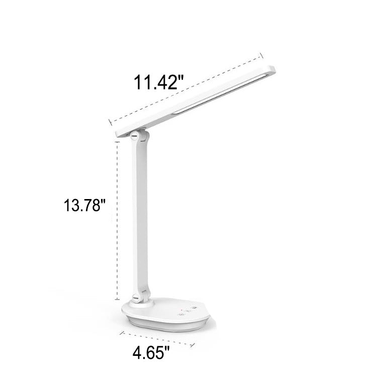 Modern Double Folding Eye Care Wireless Rechargeable LED Desk Lamp Lumendat