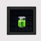 Modern Solar Flat Square Fence Post Waterproof Landscape Light Lumendat