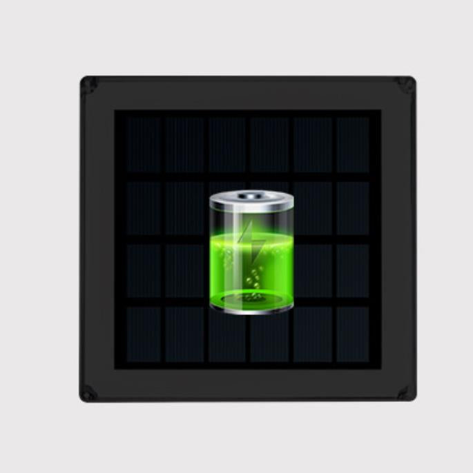 Modern Solar Flat Square Fence Post Waterproof Landscape Light Lumendat