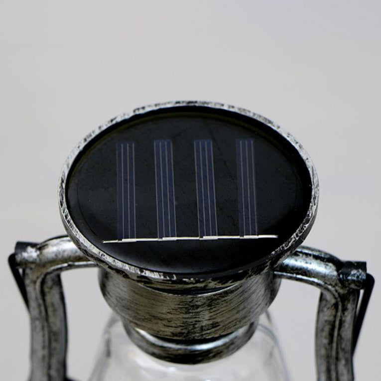 Solar Retro Kerosene Lamp Horse Lamp LED Outdoor Garden Patio Decoration Portable Flame Candle Light Lumendat