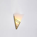 Nordic Creative Iron Triangles Geometry 1-Light Wall Sconce Lamp Lumendat