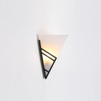 Nordic Creative Iron Triangles Geometry 1-Light Wall Sconce Lamp Lumendat