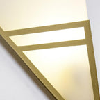Nordic Creative Iron Triangles Geometry 1-Light Wall Sconce Lamp Lumendat