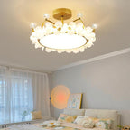 Lumendat Modern Light Luxury Crown Children LED Flush Mount Ceiling Light Lumendat