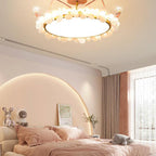 Lumendat Modern Light Luxury Crown Children LED Flush Mount Ceiling Light Lumendat