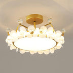 Lumendat Modern Light Luxury Crown Children LED Flush Mount Ceiling Light Lumendat
