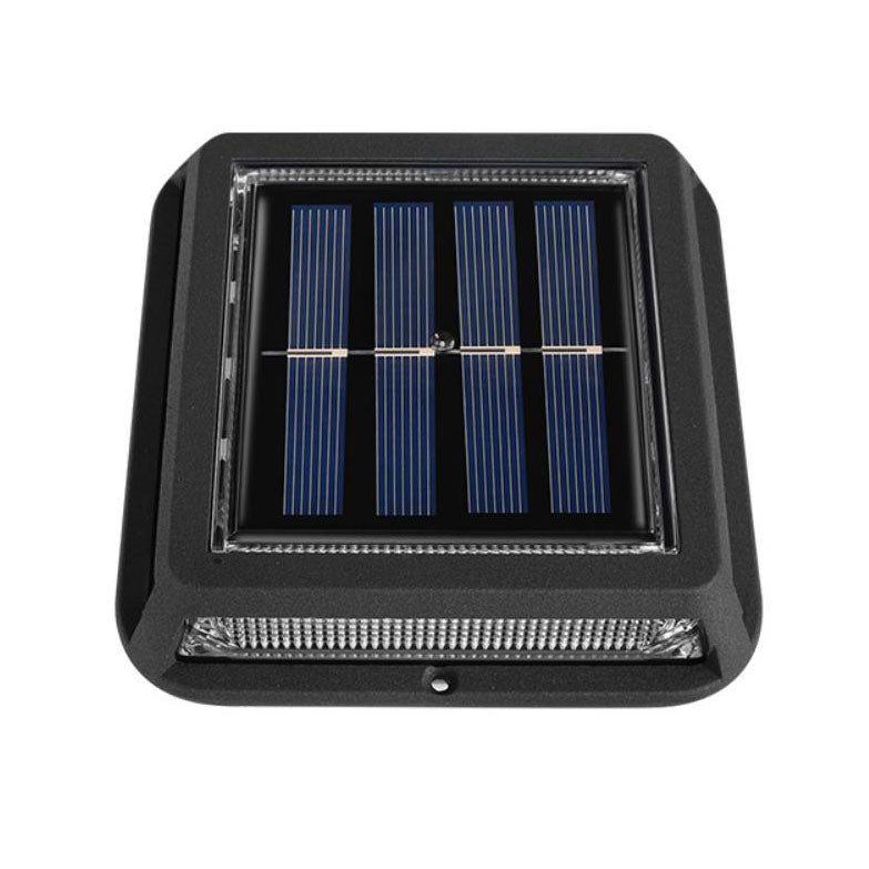 Modern Square Waterproof Solar LED Outdoor Garden Balcony Street Light Lumendat