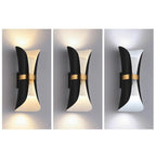 Nordic Luxury Column Hardware 2-Light Wall Sconce Lamp