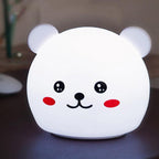 Lumendat Cartoon Animal Colorful Silicone LED Night Light Table Lamp Lumendat