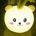 Lumendat Cartoon Animal Colorful Silicone LED Night Light Table Lamp Lumendat