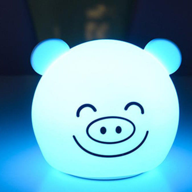 Lumendat Cartoon Animal Colorful Silicone LED Night Light Table Lamp Lumendat