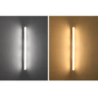 Modern Long Acrylic Solar LED Waterproof Outdoor Garden Wall Light Lumendat