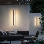 Modern Long Acrylic Solar LED Waterproof Outdoor Garden Wall Light Lumendat