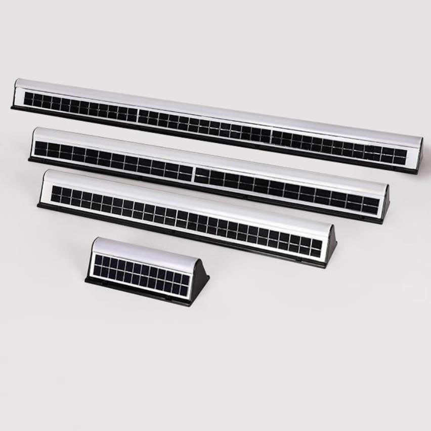 Modern Long Acrylic Solar LED Waterproof Outdoor Garden Wall Light Lumendat