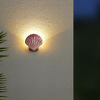 Outdoor Creative Shell Design Aluminum LED Waterproof Wall Sconce Lamp Lumendat