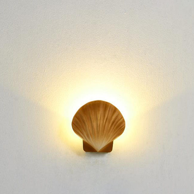 Outdoor Creative Shell Design Aluminum LED Waterproof Wall Sconce Lamp Lumendat