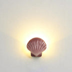 Outdoor Creative Shell Design Aluminum LED Waterproof Wall Sconce Lamp Lumendat