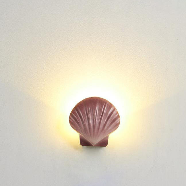 Outdoor Creative Shell Design Aluminum LED Waterproof Wall Sconce Lamp Lumendat