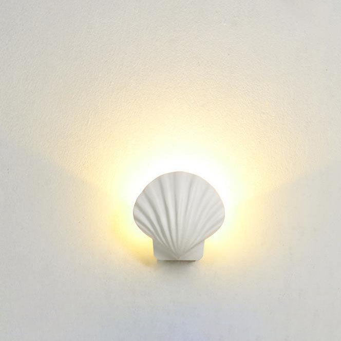 Outdoor Creative Shell Design Aluminum LED Waterproof Wall Sconce Lamp Lumendat