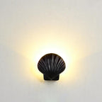 Outdoor Creative Shell Design Aluminum LED Waterproof Wall Sconce Lamp Lumendat