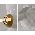 Modern Creative Spray Airplane Cotton 1/3/5-light Kids Flush Mount Ceiling Light