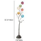 Creative Aluminum Weaving Balls Tree Branch Rustic Decor 6-Light Standing Floor Lamp Lumendat