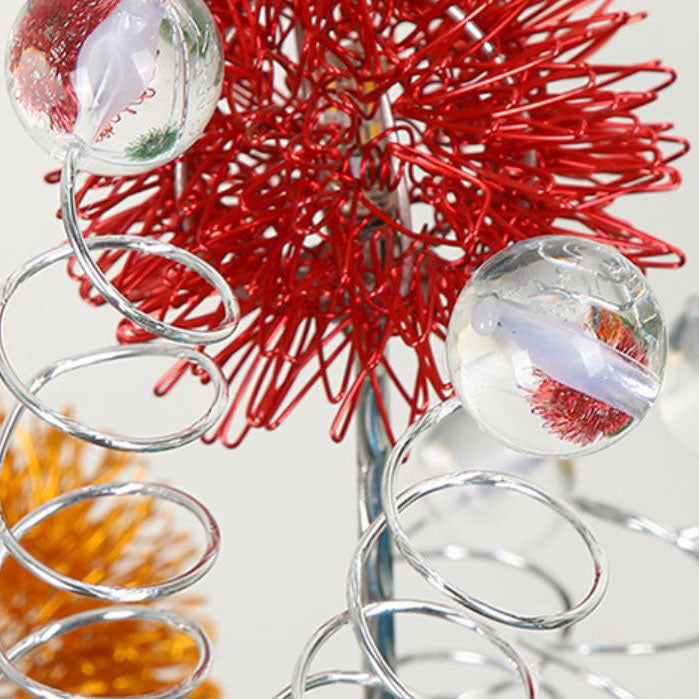 Creative Aluminum Weaving Balls Tree Branch Rustic Decor 6-Light Standing Floor Lamp Lumendat