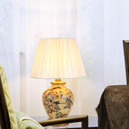 Modern Creative Warm Ceramic Cylindrical 1-Light Table Lamp Lumendat