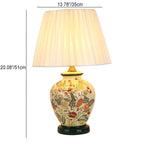 Modern Creative Warm Ceramic Cylindrical 1-Light Table Lamp Lumendat