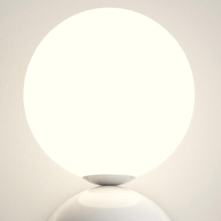 Modern Cream Style Children's Wrought Iron Sphere 1-Light Wall Sconce Lamp Lumendat