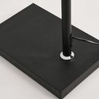 Modern Minimalist Half-Moon Iron Retractable LED Standing Floor Lamp Lumendat