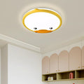 Lumendat Creative Adorable Duck Totoro Acrylic Round LED Kids Flush Mount Ceiling Light Lumendat
