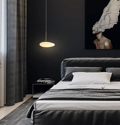 Contemporary Nordic Iron Pebbles LED Pendant Light for Bedroom