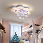 Lumendat Contemporary Nordic Star Decor Cloud Acrylic Shade LED Kids Flush Mount Ceiling Light For Bedroom Lumendat