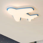 Lumendat Contemporary Creative Cartoon PE Plane LED Flush Mount Ceiling Light For Living Room Lumendat