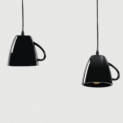 Contemporary Creative Teacup Teapot Resin 1-light Pendant Light for Living Room